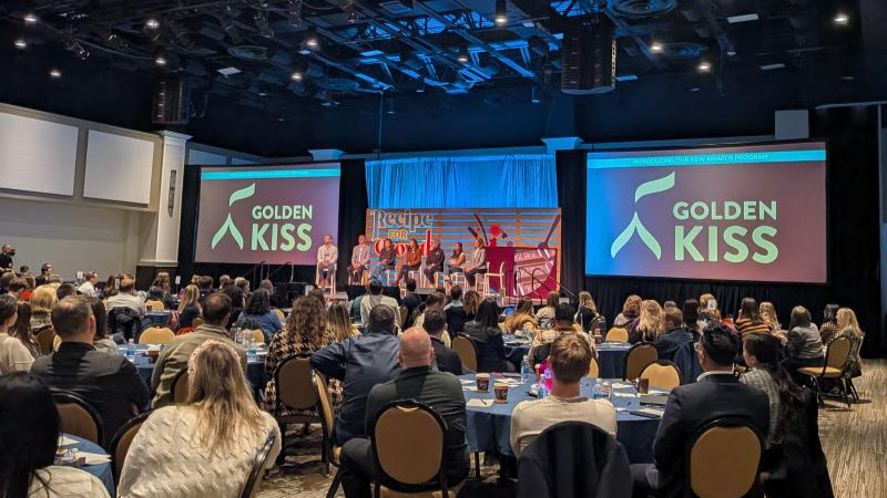 The Kiss Awards Logo Development & Activation
